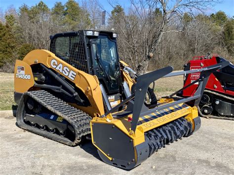 case compact track loader wiht brush cutter|case track loader.